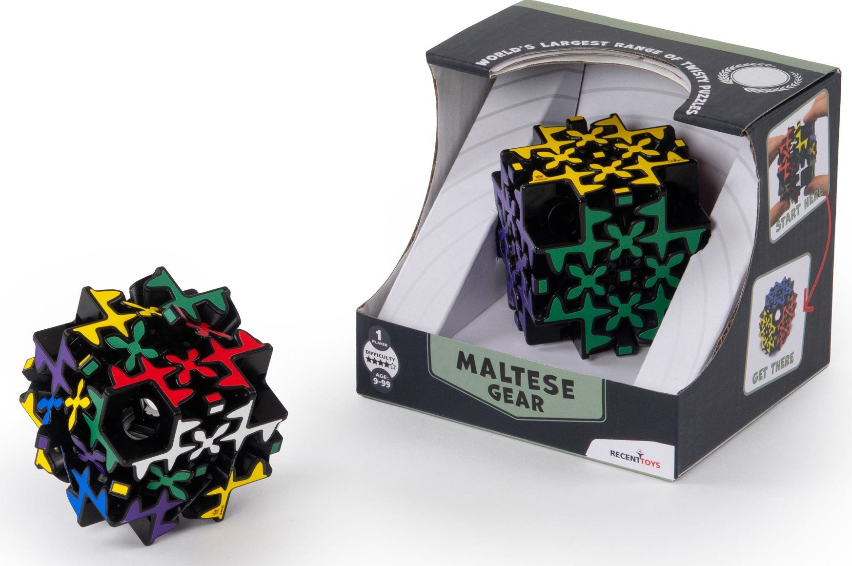 Maltese Gear Brainteaser Puzzle