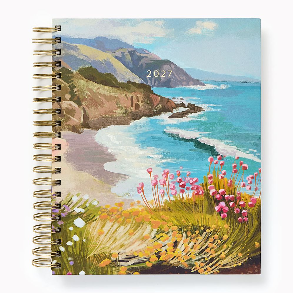 2026-2027 Paper Source Landscapes Weekly Desk Planner