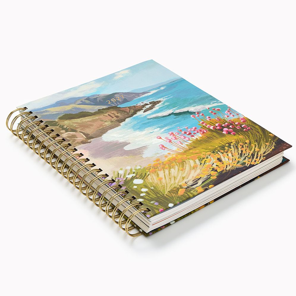 2026-2027 Paper Source Landscapes Weekly Desk Planner