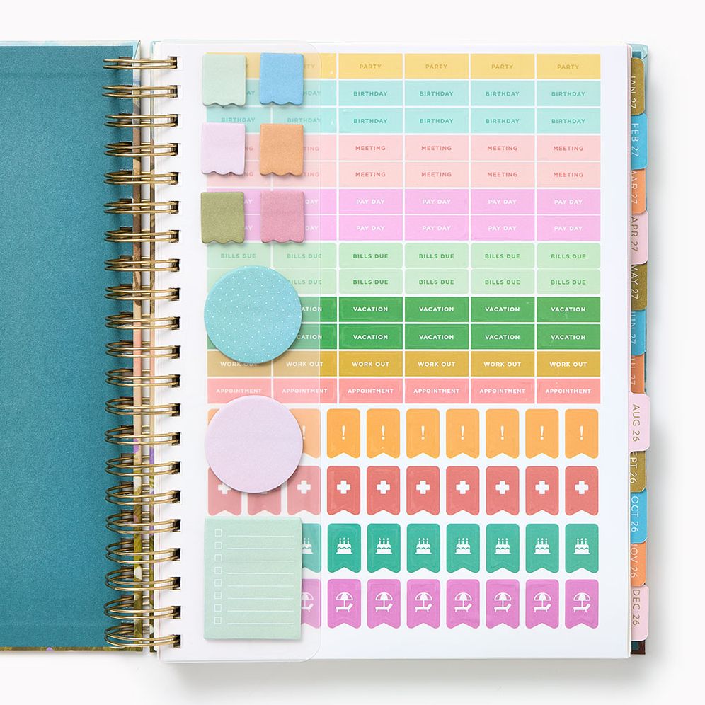 2026-2027 Paper Source Landscapes Weekly Desk Planner