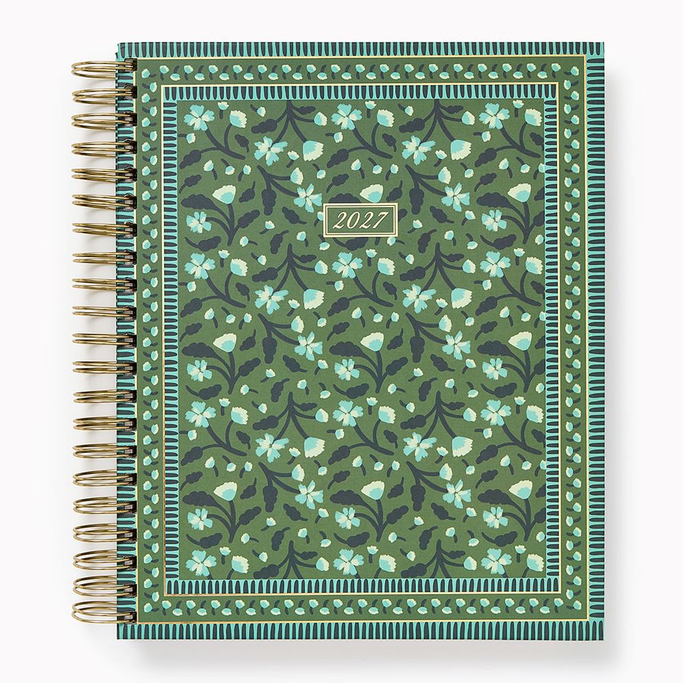 2026-2027 Paper Source Tapestries Weekly Desk Planner