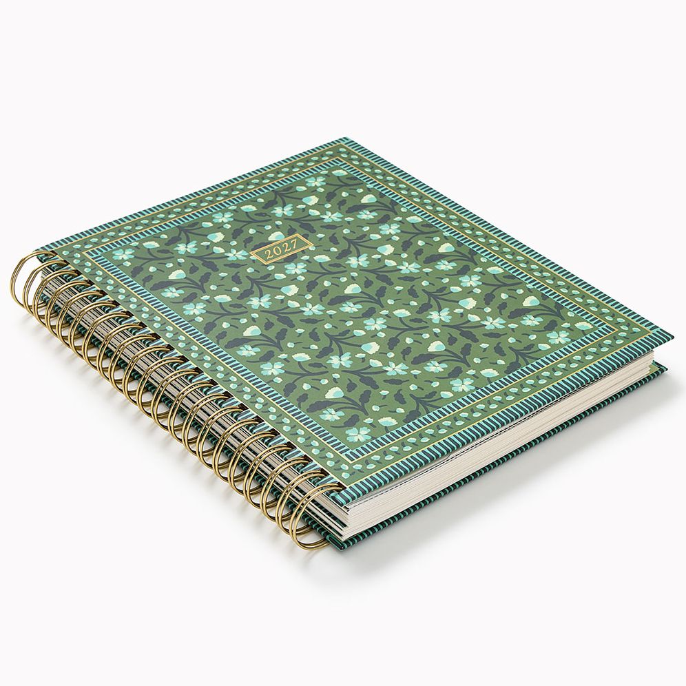 2026-2027 Paper Source Tapestries Weekly Desk Planner