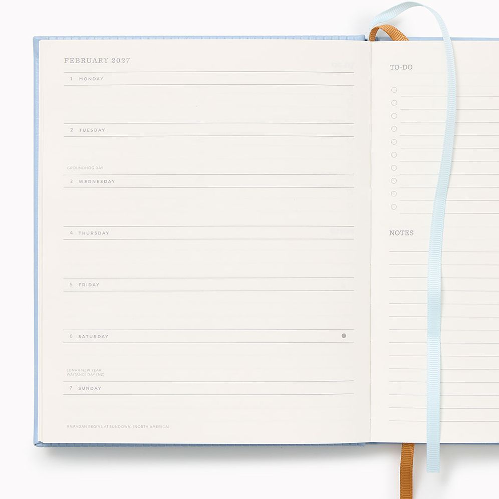 2026-2027 Paper Source Chicago Ave Weekly Desk Planner