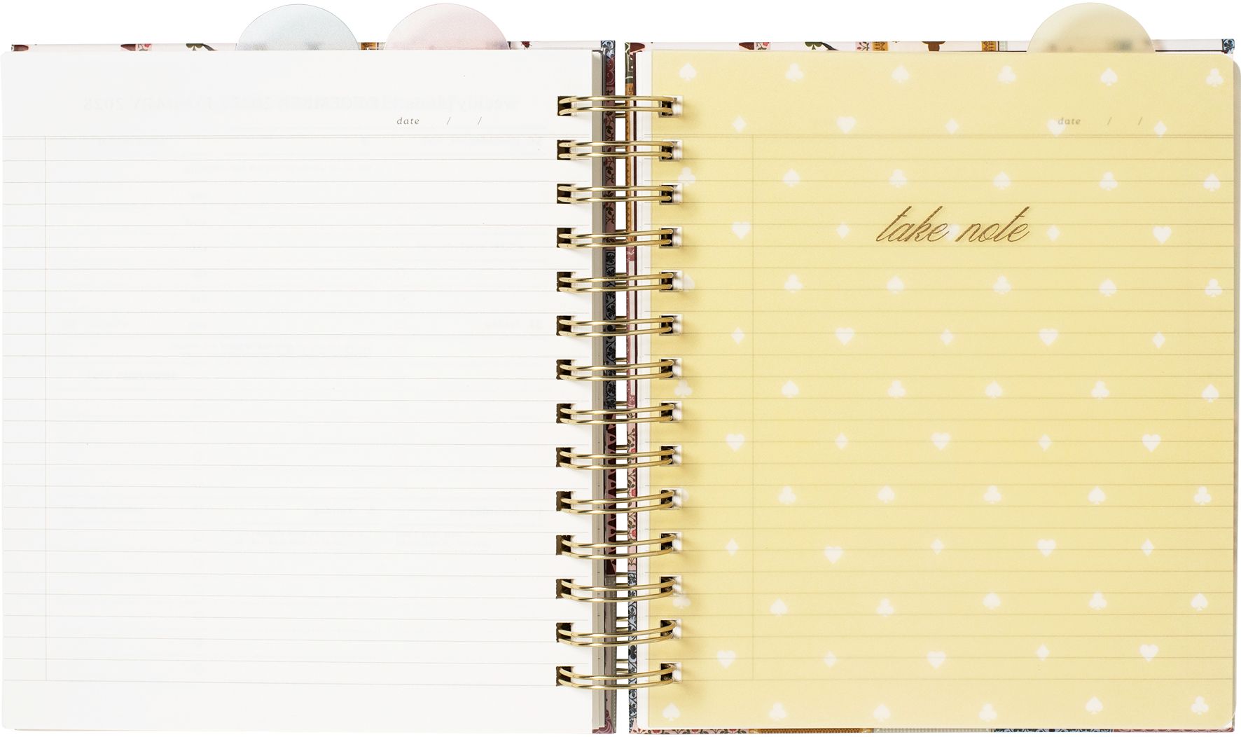 2026-2027 Lucky Year Weekly Desk Planner