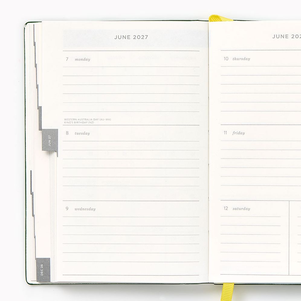 2026-2027 Paper Source Landscapes Weekly Pocket Planner