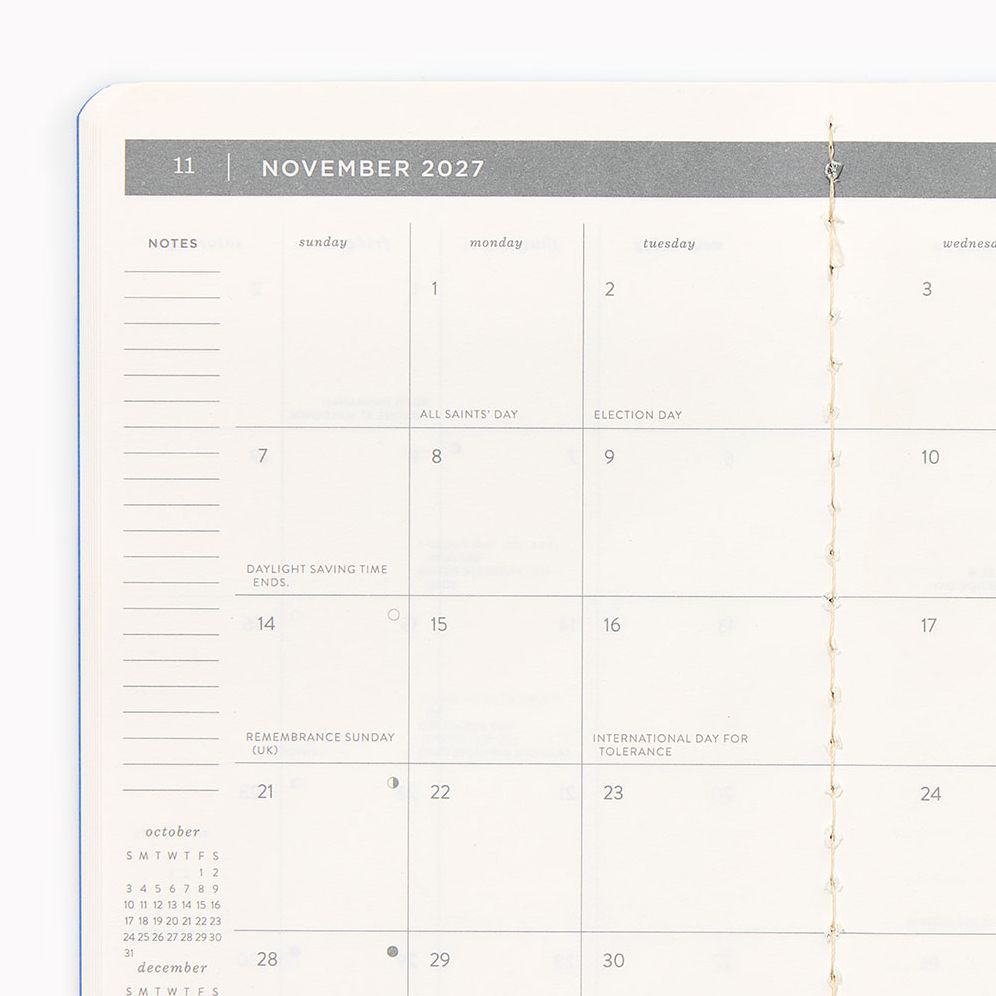 2026-2027 Paper Source Lemon Stand Monthly Pocket Planner