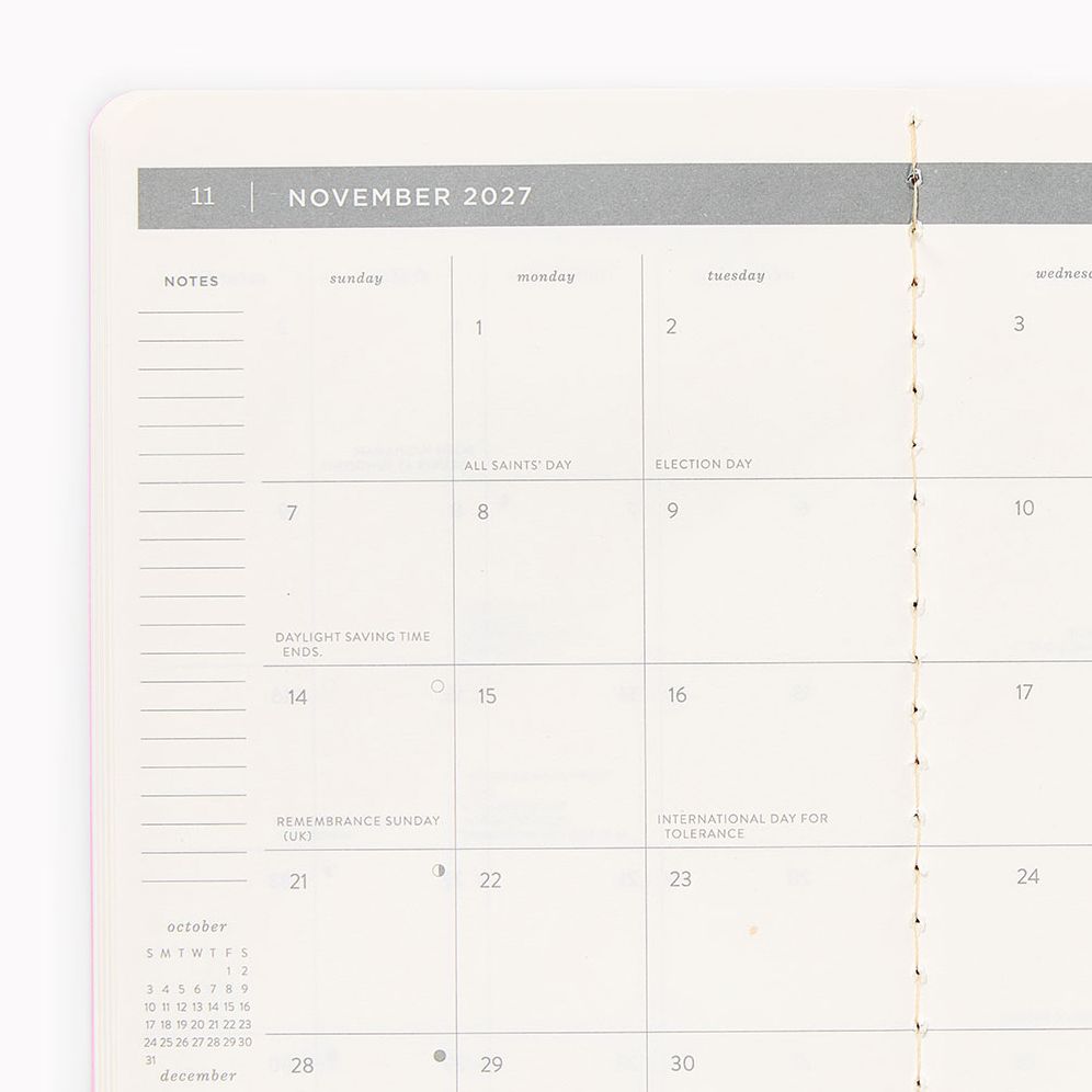 2026-2027 Paper Source Tapestries Monthly Pocket Planner