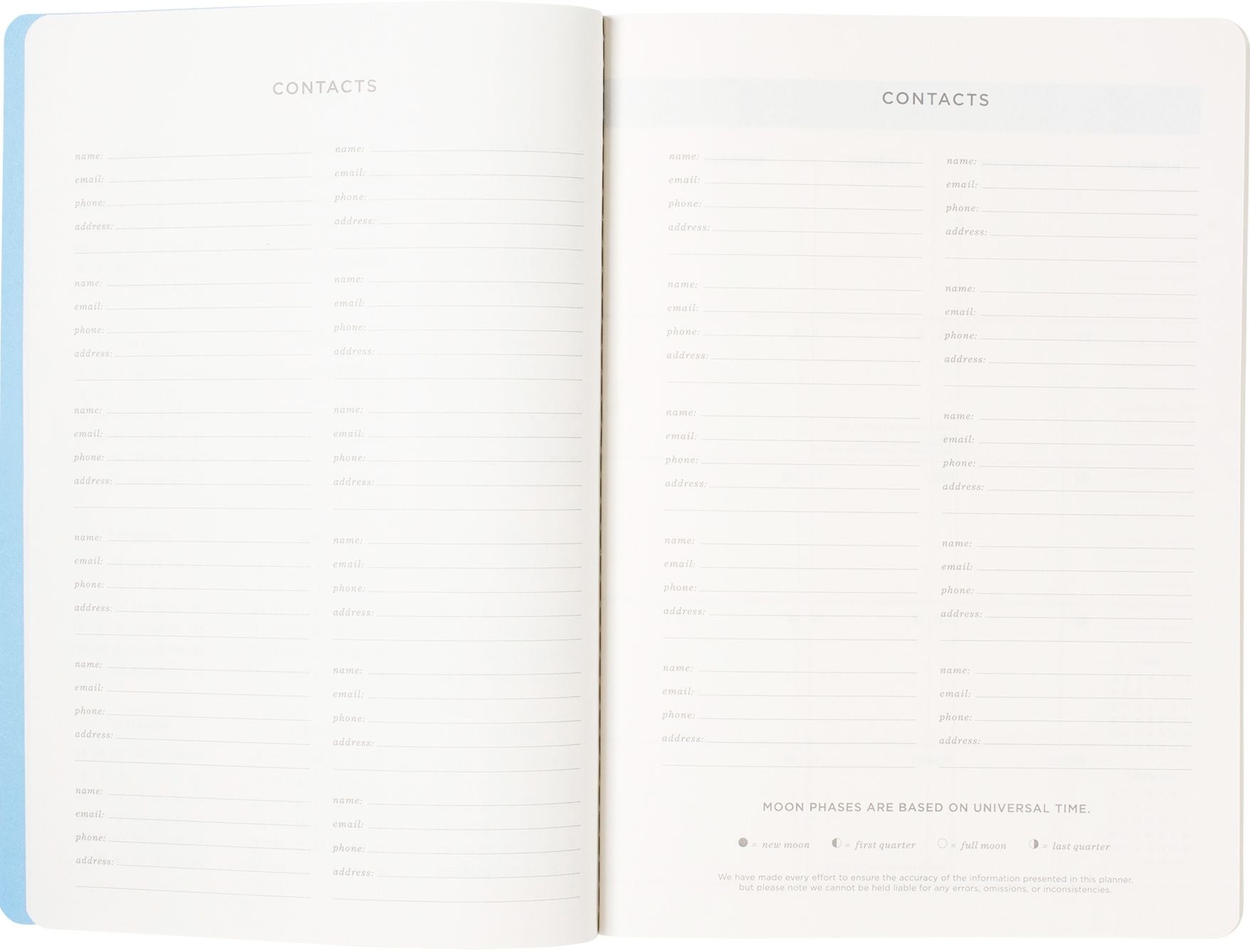 2026-2027 Painted Swans Monthly Desk Planner