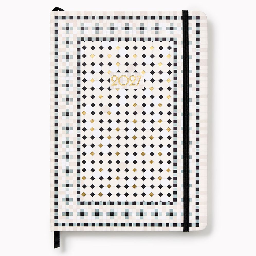 2027 Paper Source Tiles Monthly Desk Planner