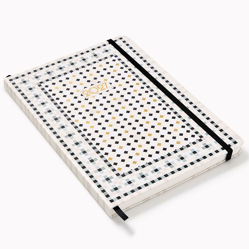 2027 Paper Source Tiles Monthly Desk Planner