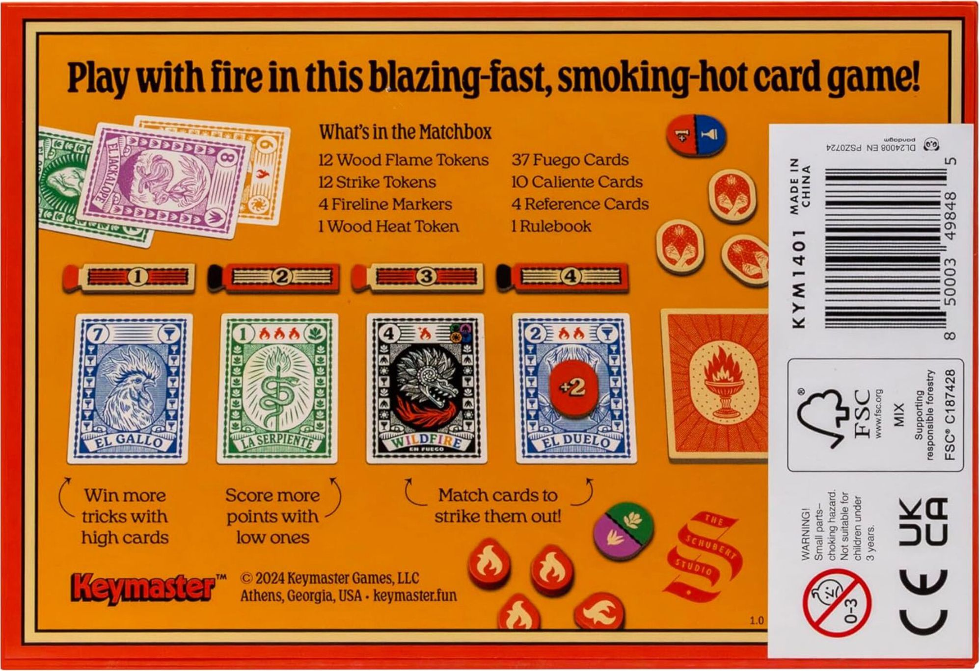 Fuego: A Trick Taking Game by Jason Hager, Darren Reckner