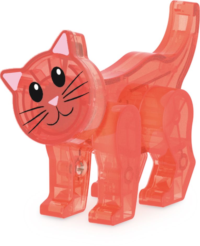 MAGNA-TILES® Cat Tree 13-Piece Magnetic Construction Set, The Original Magnetic Building Brand