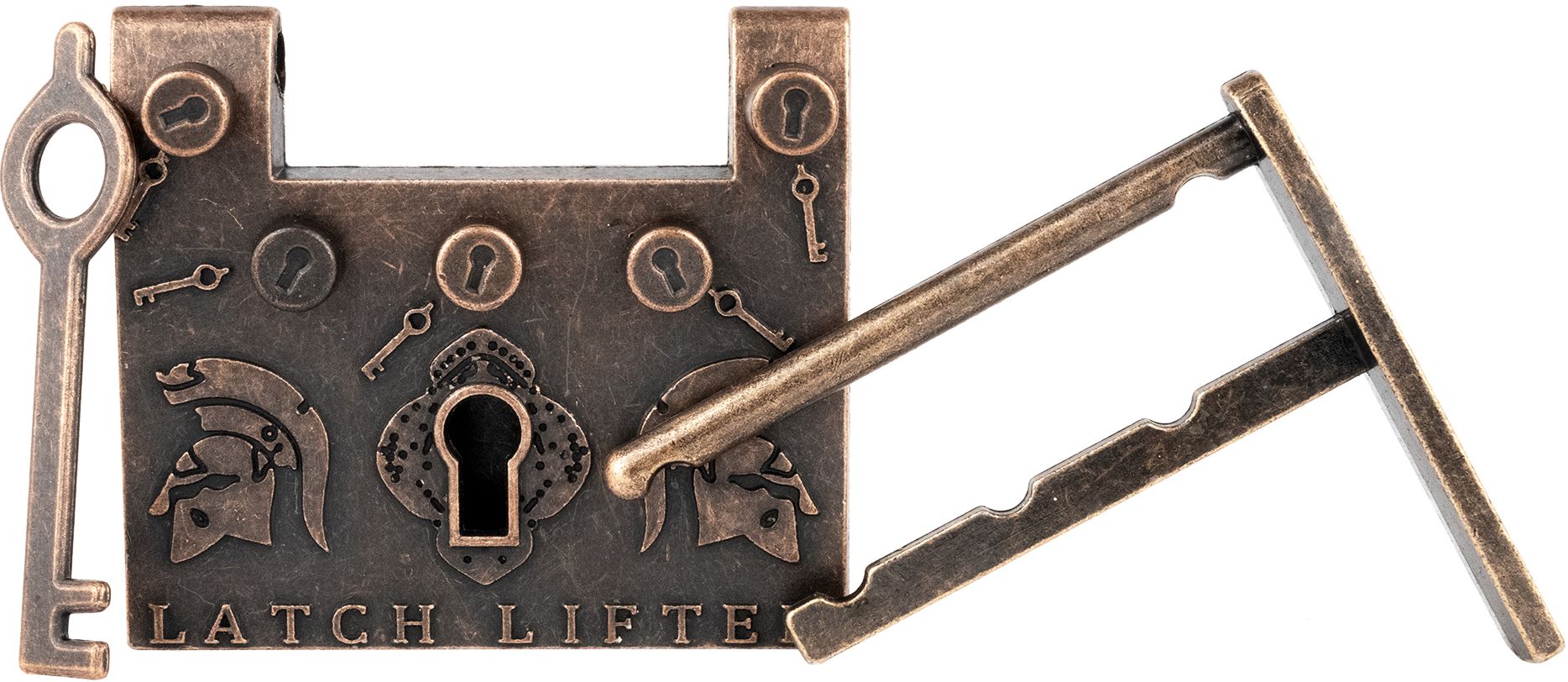 True Genius Metal - Latch Lifter Brainteaser Puzzle