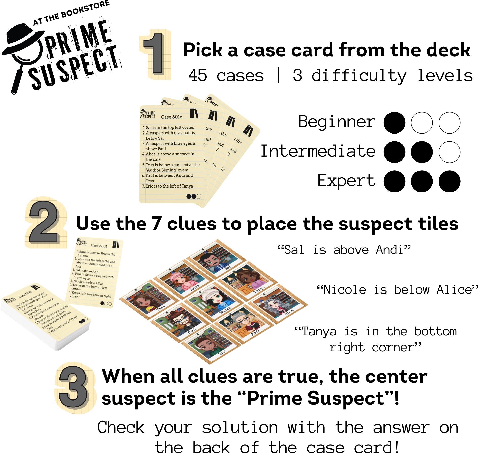 Prime Suspect - At The Bookstore