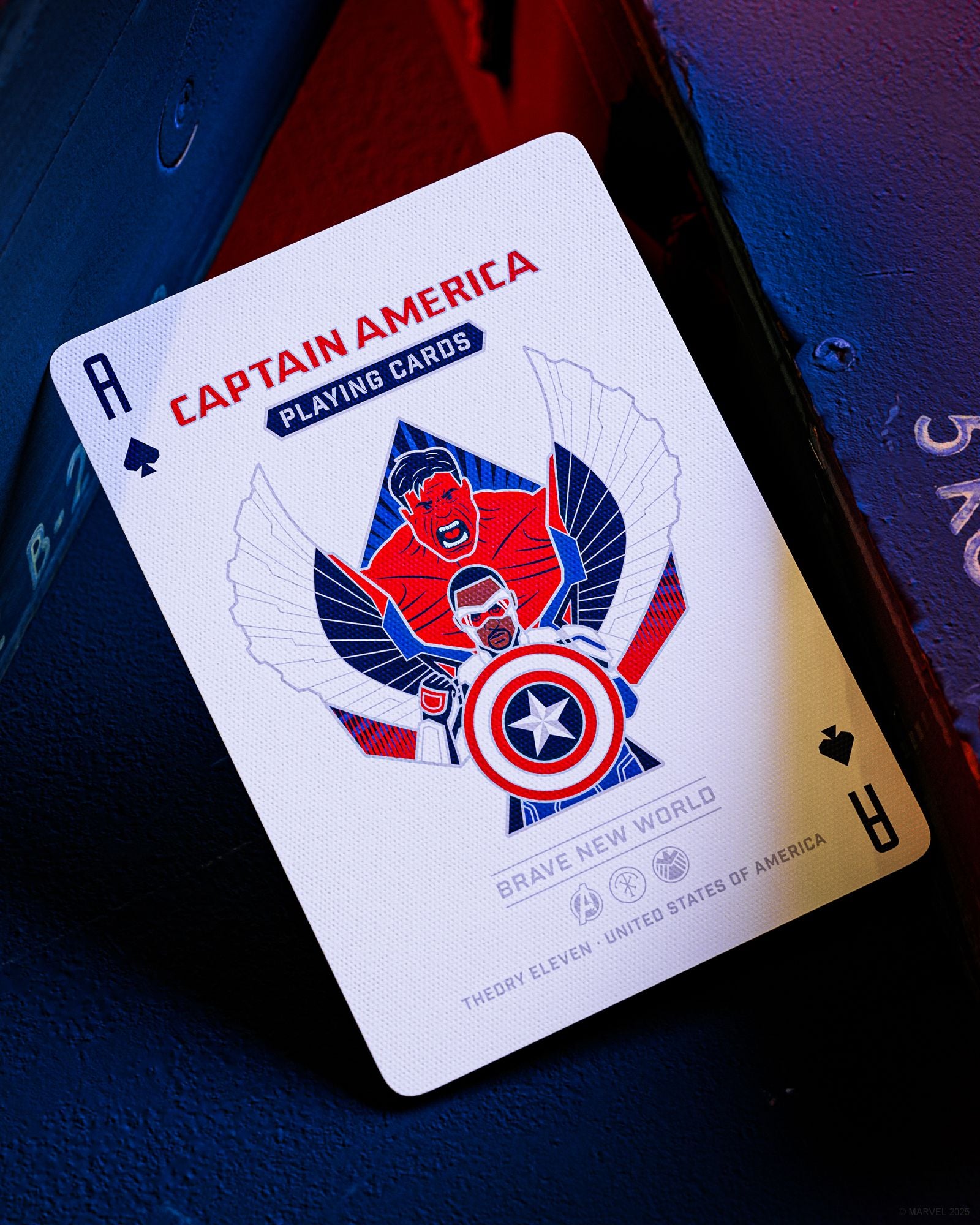 Captain America Playing Cards