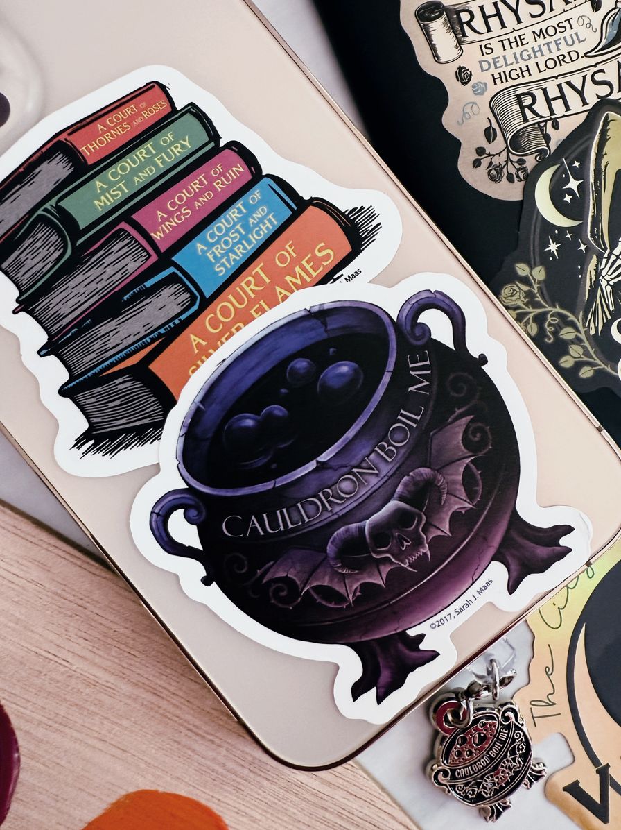 Court of Thorns and Roses Night Court Decal Pack ACOTAR