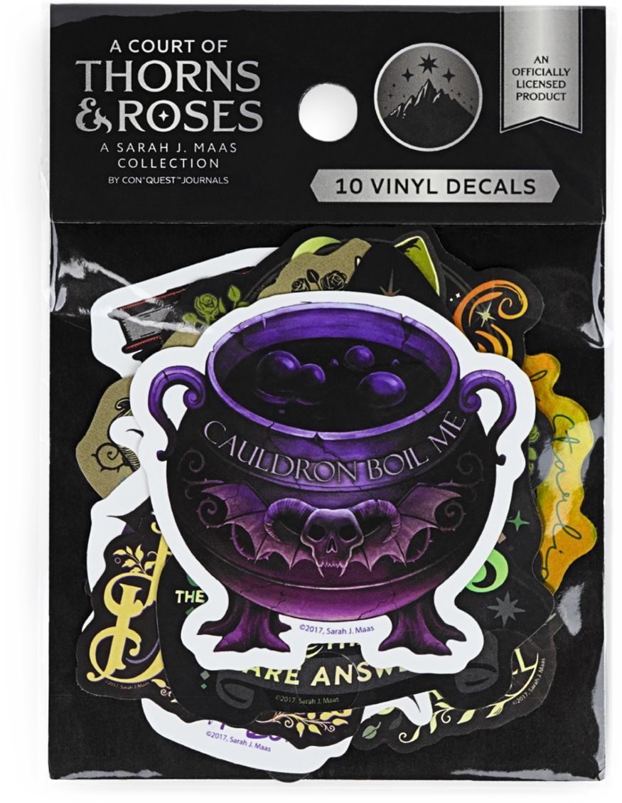 Court of Thorns and Roses Night Court Decal Pack ACOTAR