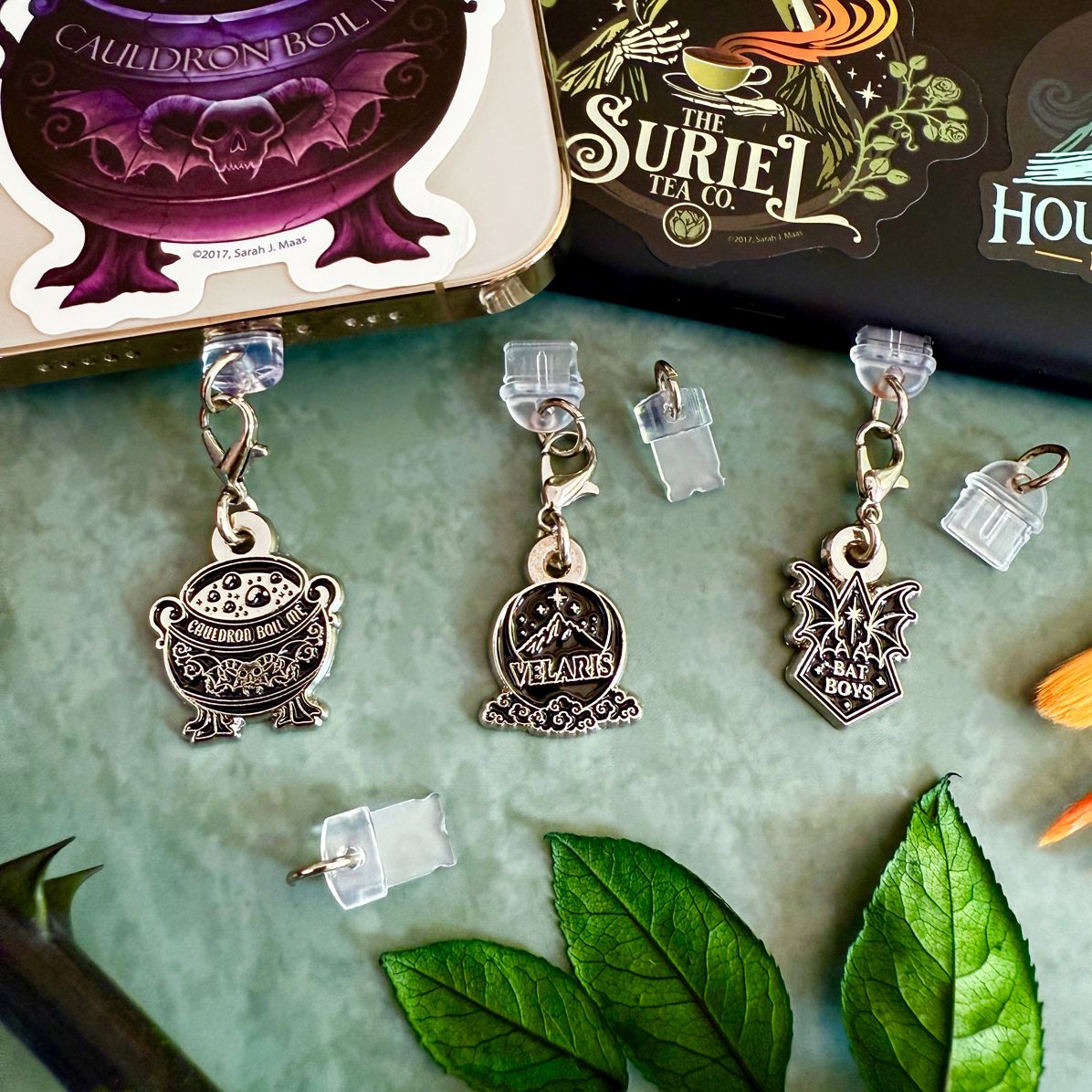 Court of Thorns and Roses Charging Port Charms ACOTAR