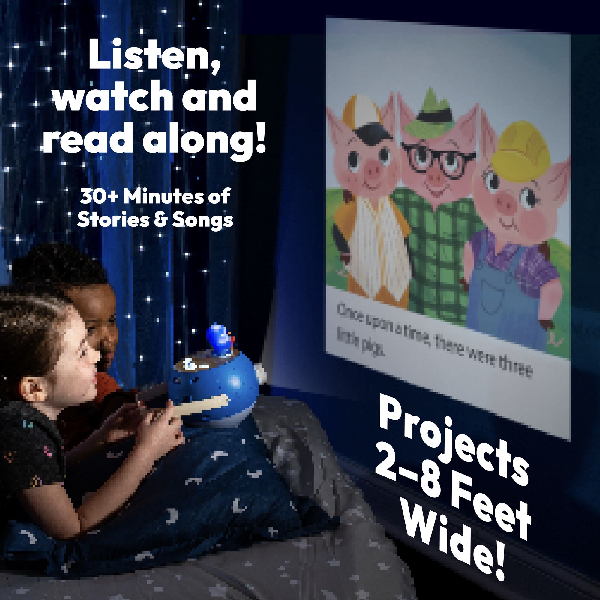 Luna Storytime Projector Classic Stories with Owl