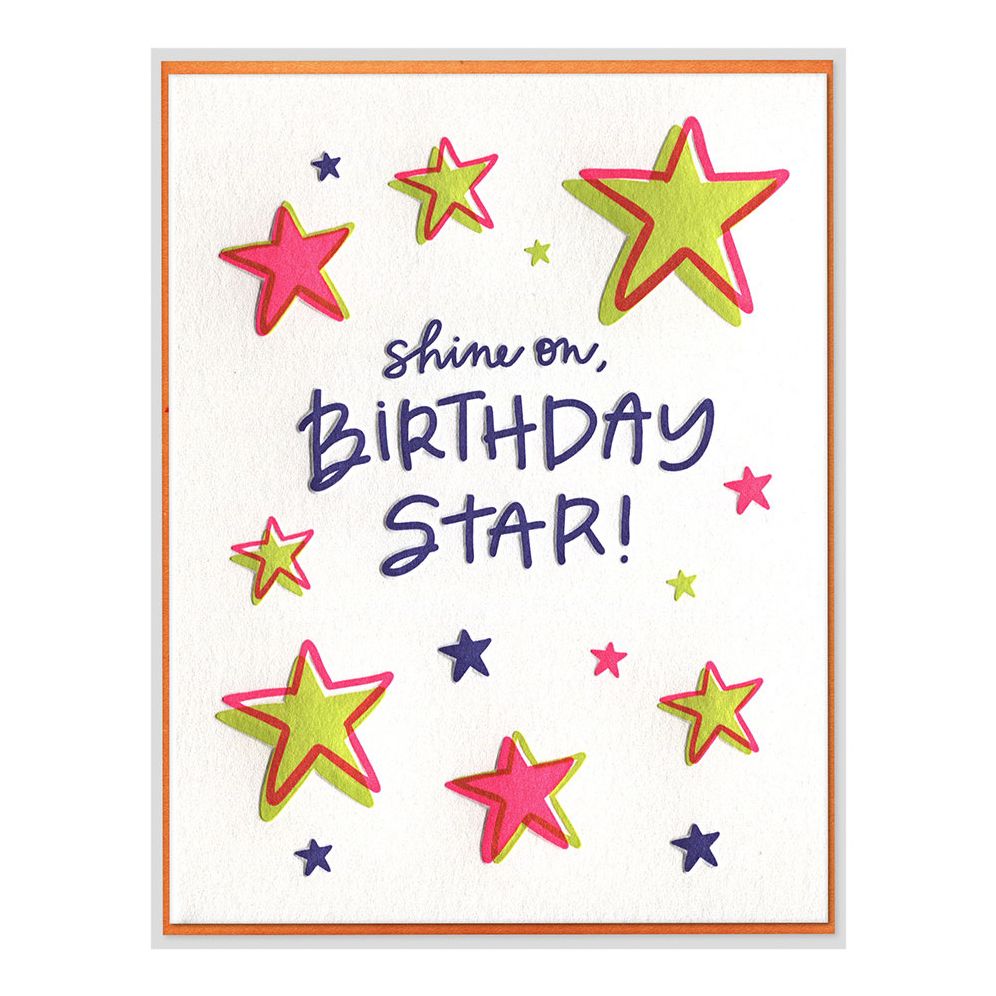 Birthday Star Birthday Card