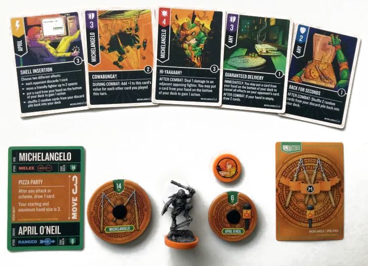 Unmatched Adventures TMNT by Restoration Games