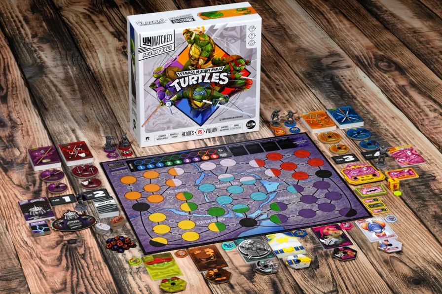 Unmatched Adventures TMNT by Restoration Games