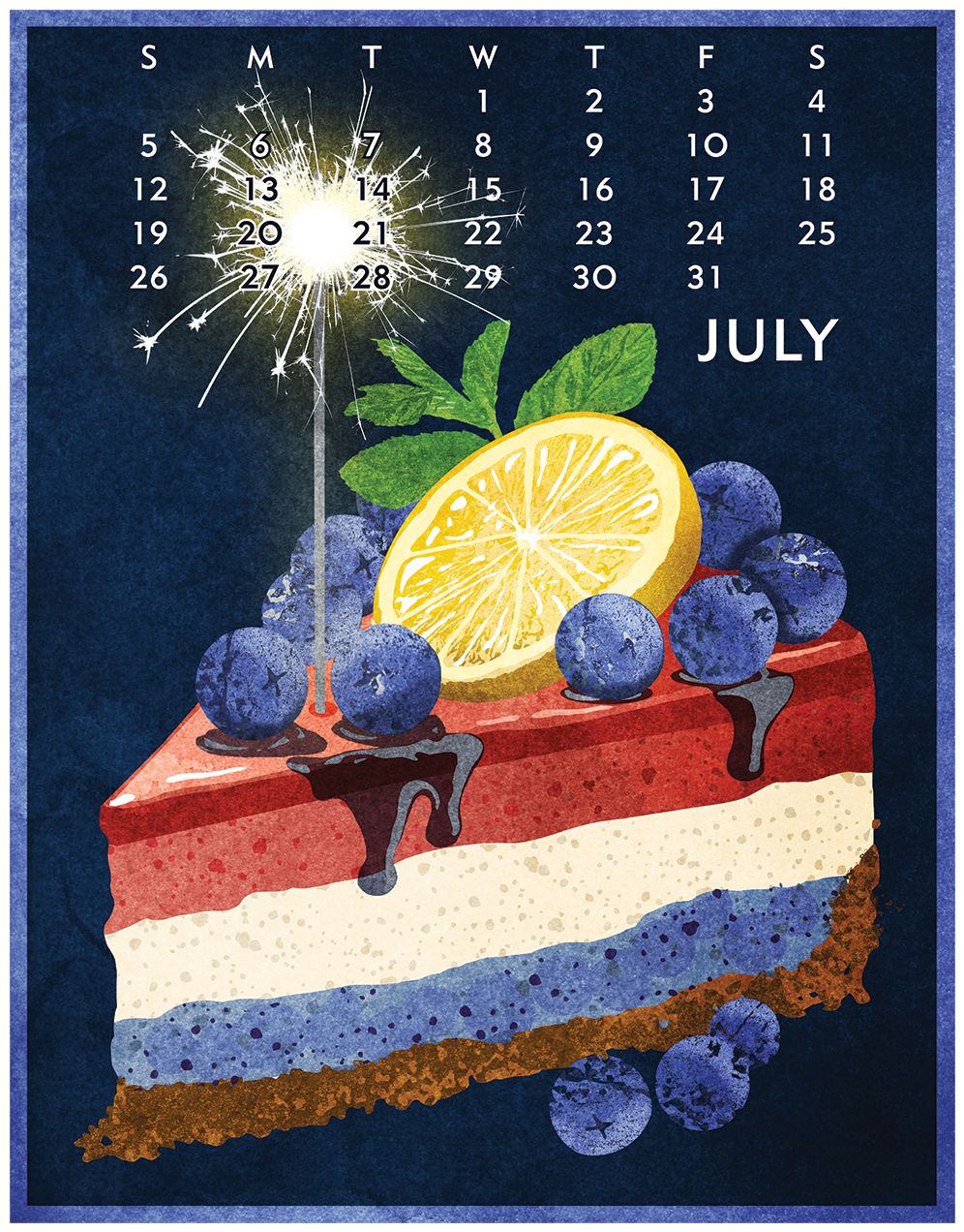 2026 Linnea Design Desktop Calendar