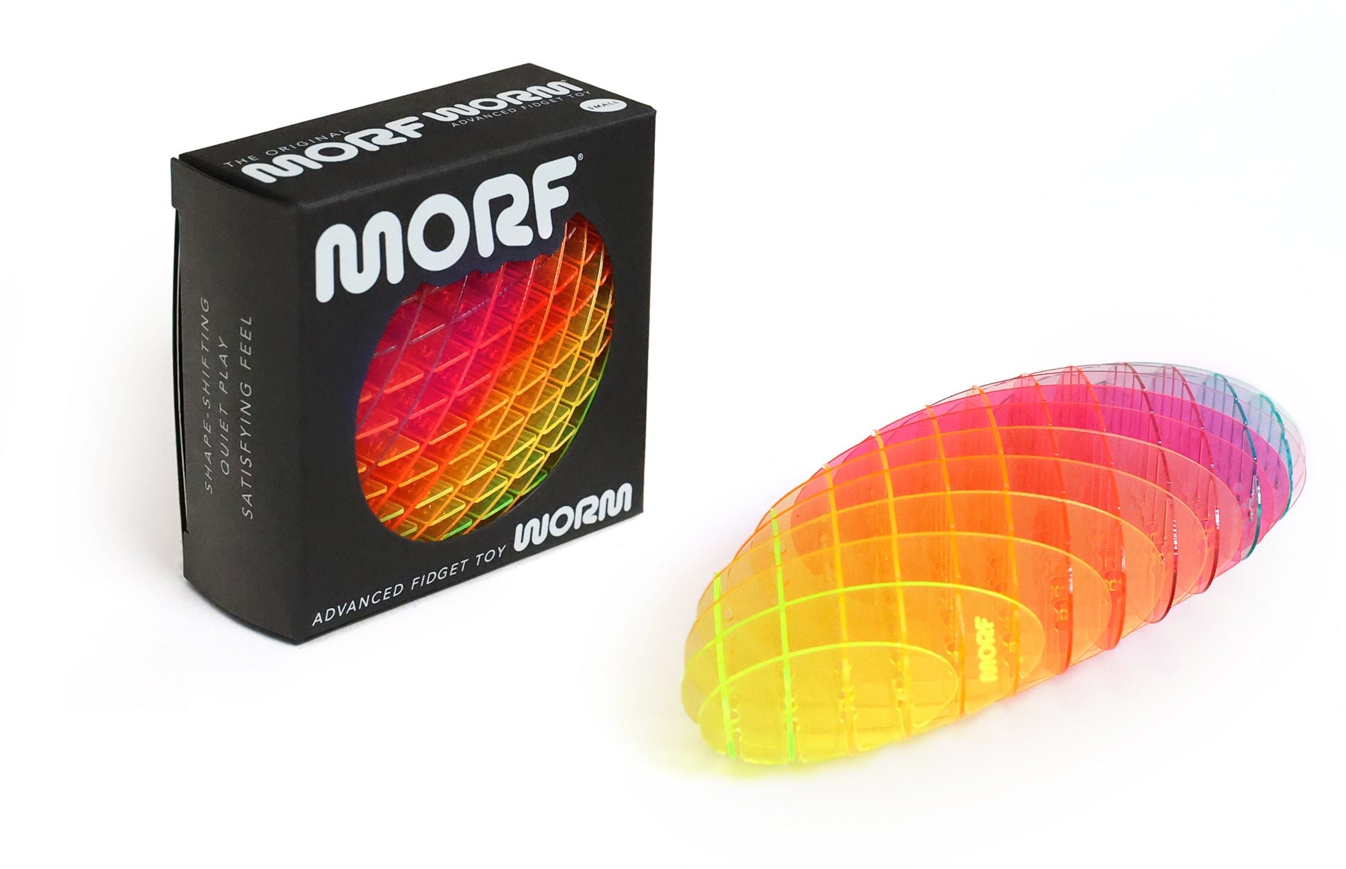 Morf Fidget Worm Rainbow Small