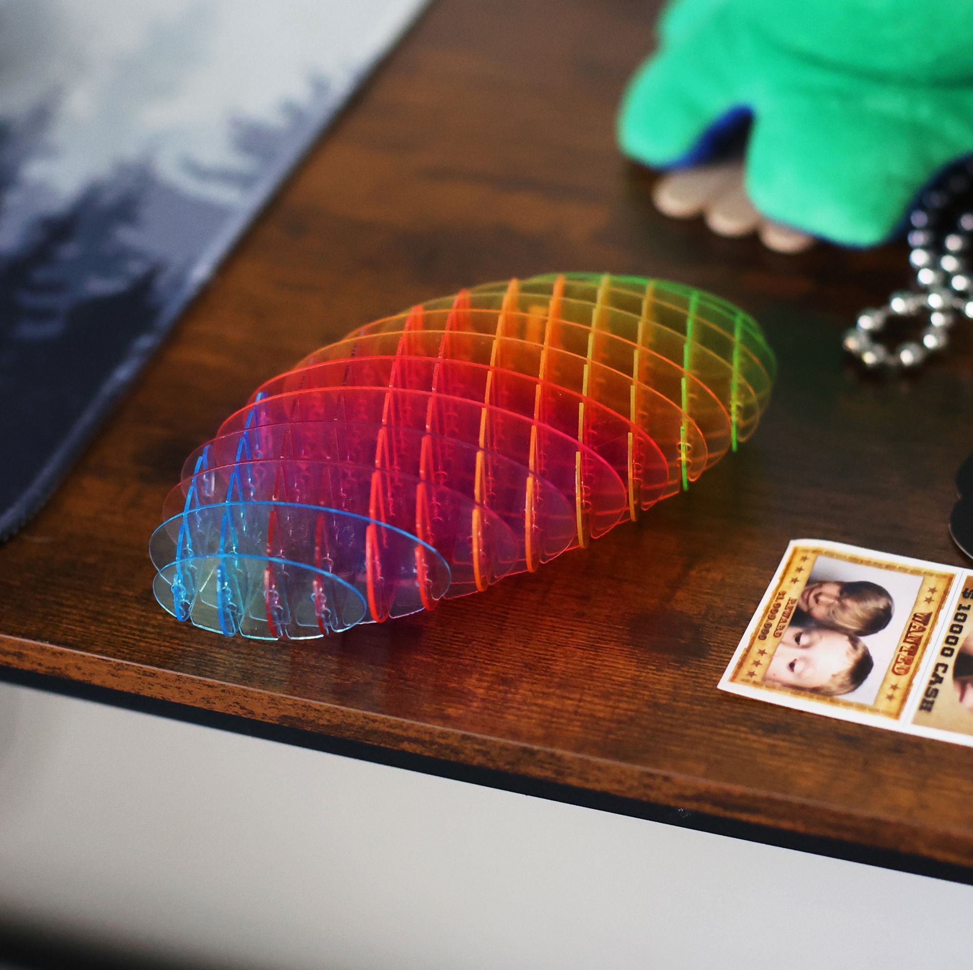 Morf Fidget Worm Rainbow Small