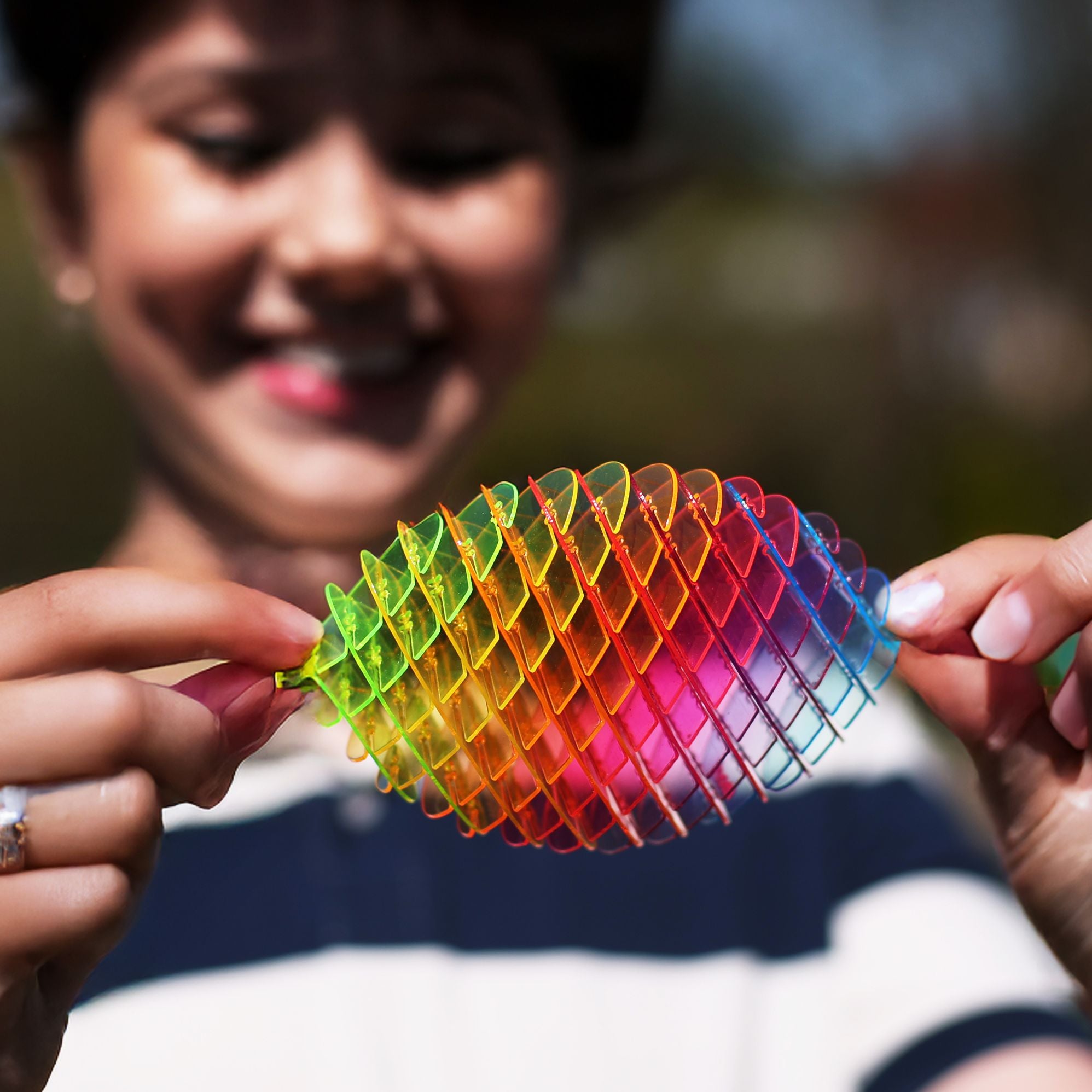 Morf Fidget Worm Rainbow Small