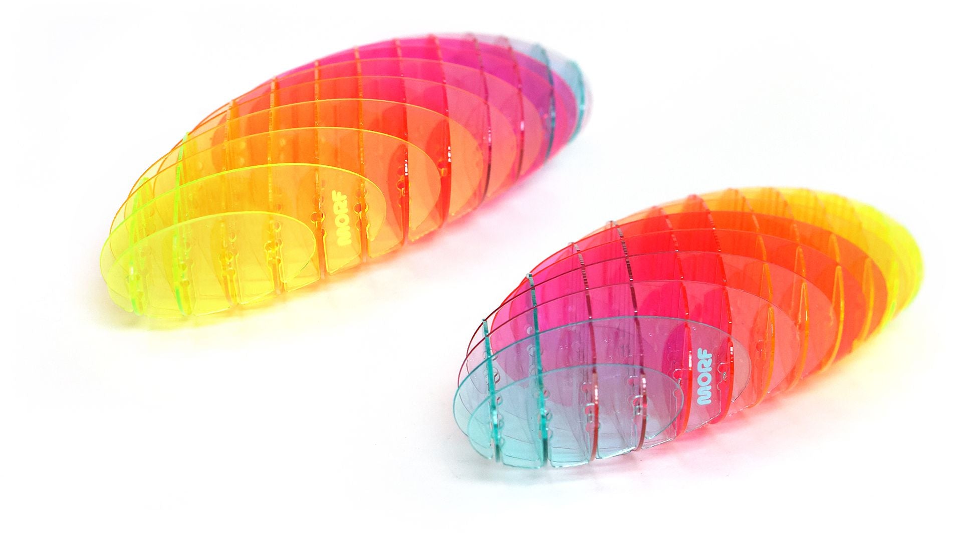 Morf Fidget Worm Rainbow Small