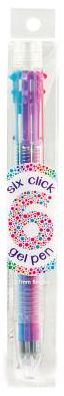 6 CLICK GEL PEN