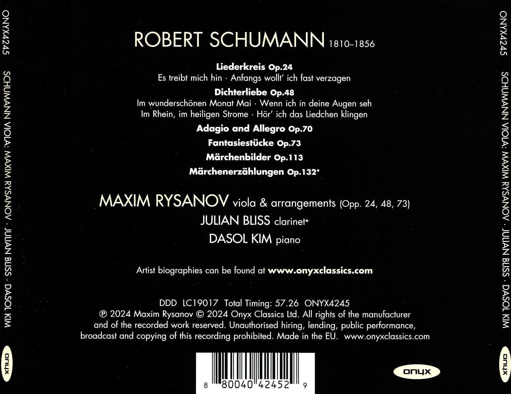 Schumann Viola