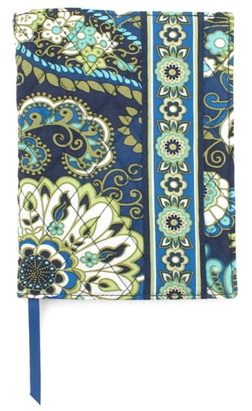 Vera Bradley Rhythm & Blues Fabric Paperback Bookcover (5.5X7.75)