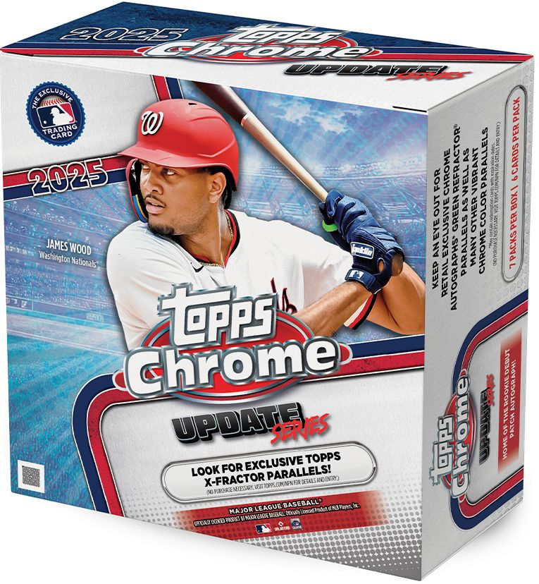 2025 MLB Chrome Updates Mega Box