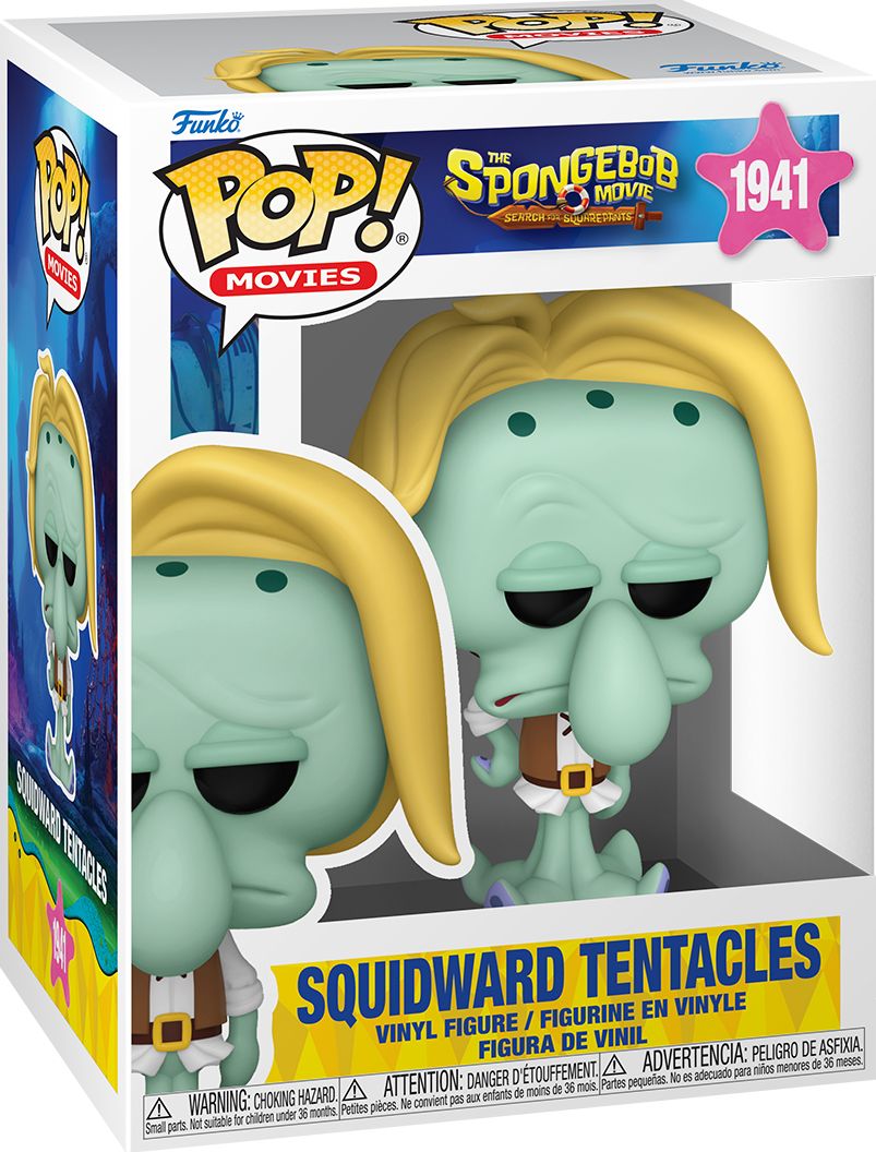Funko POP! Movies: The SpongeBob Movie: Search for SquarePants, Squidward Tentacles