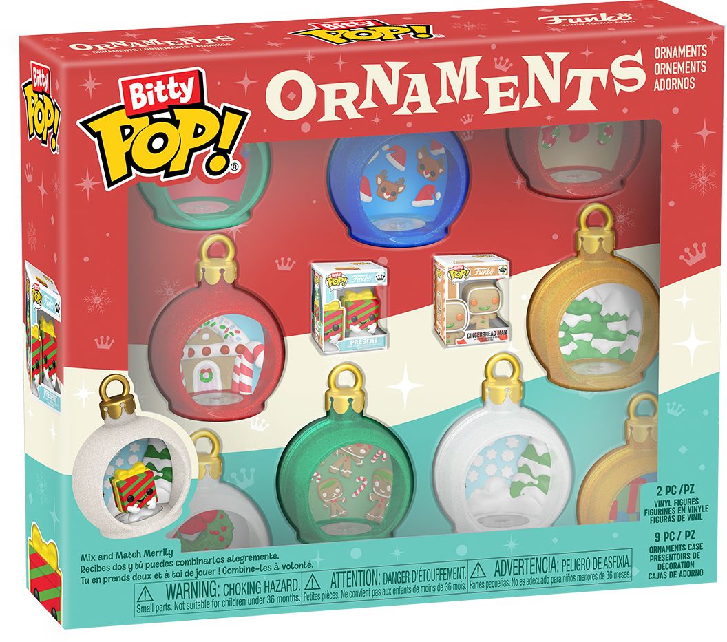 Funko Bitty! POP Ornaments: pk, 9pk