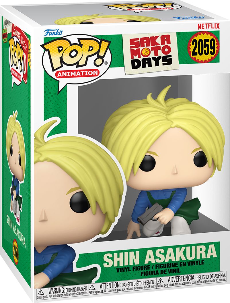 Funko POP! Animation: Sakamoto Days. Shin Asakura