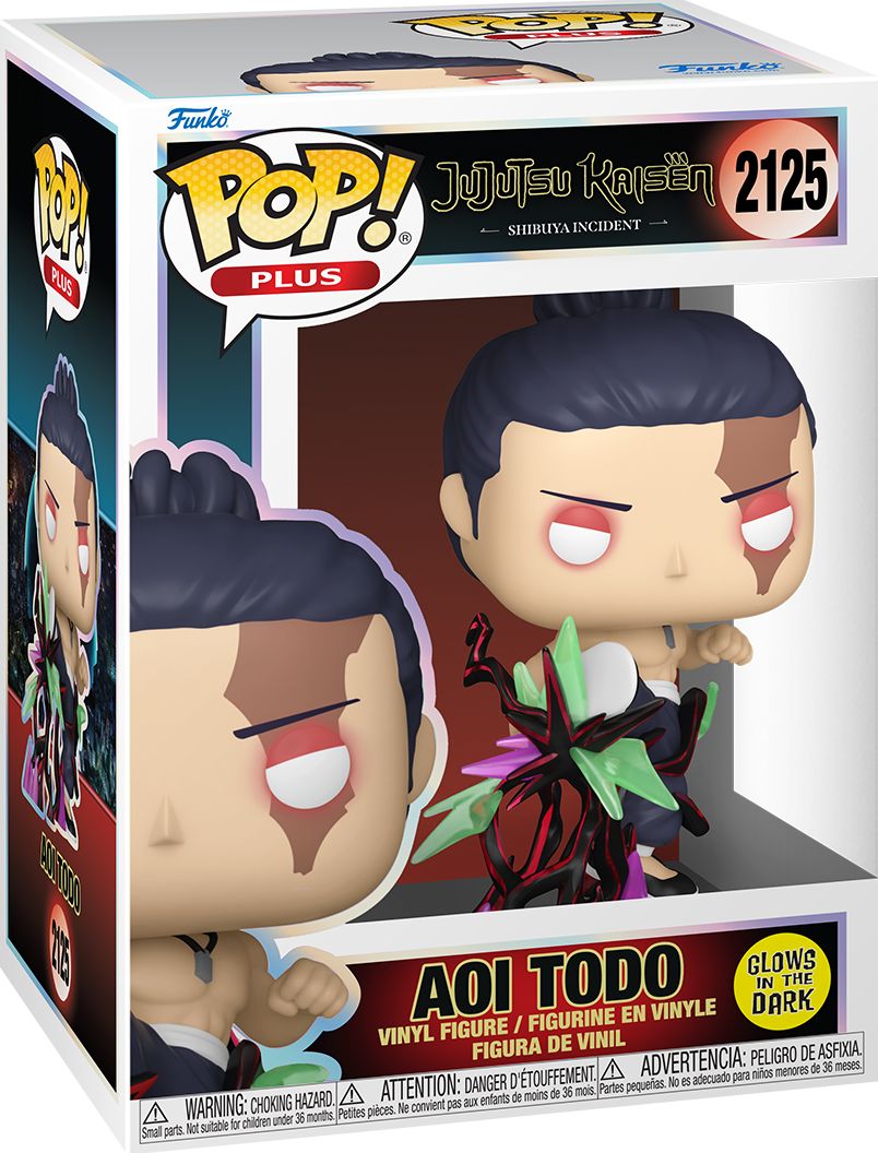 Funko POP! Plus: Jujutsu Kaisen, Aoi Todo with Kick Glow in the Dark