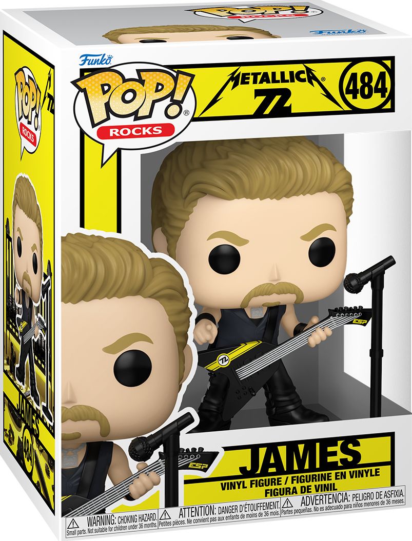 Funko POP! Rocks: Metallica, James (72 Seasons)