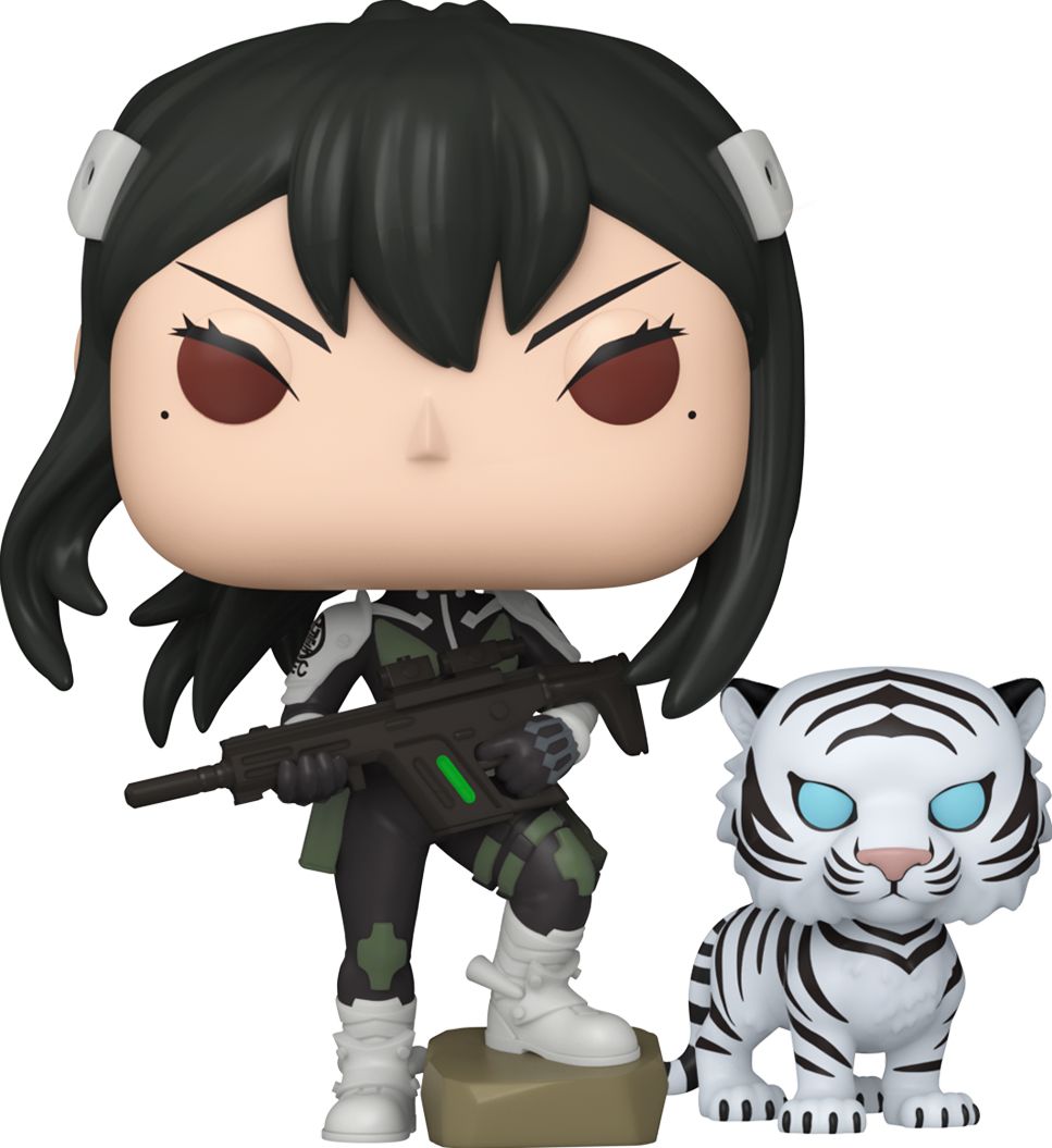 Kaiju No. 8 Mina Ashiro & Bakko Funko Pop! Vinyl Figure and Buddy #2085 - Entertainment Earth Exclusive