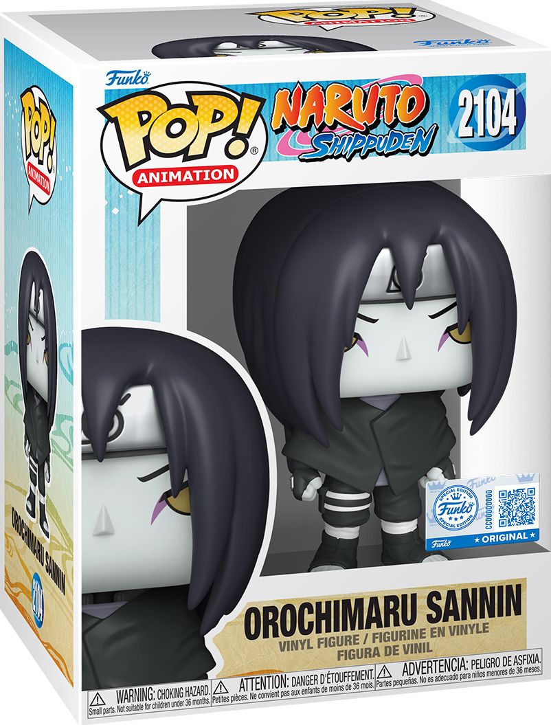 POP Animation: Naruto S- Orochimaru Sannin