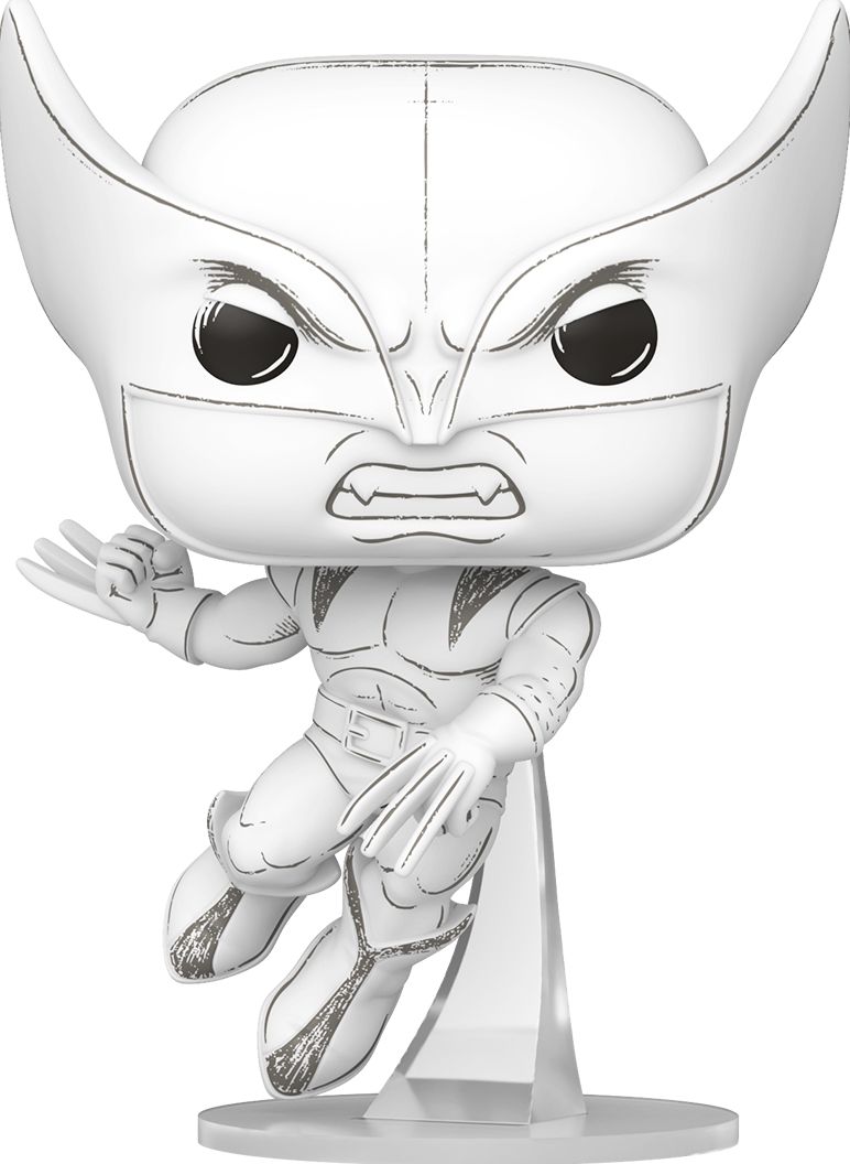 Funko POP! Marvel: Marvel Sketched, Wolverine