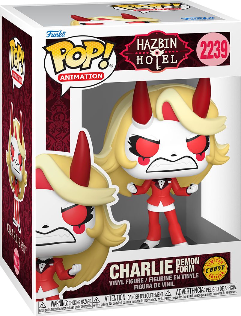 Funko POP! Animation: Hazbin Hotel, Charlie Morningstar , 1/6 Odd of Chase