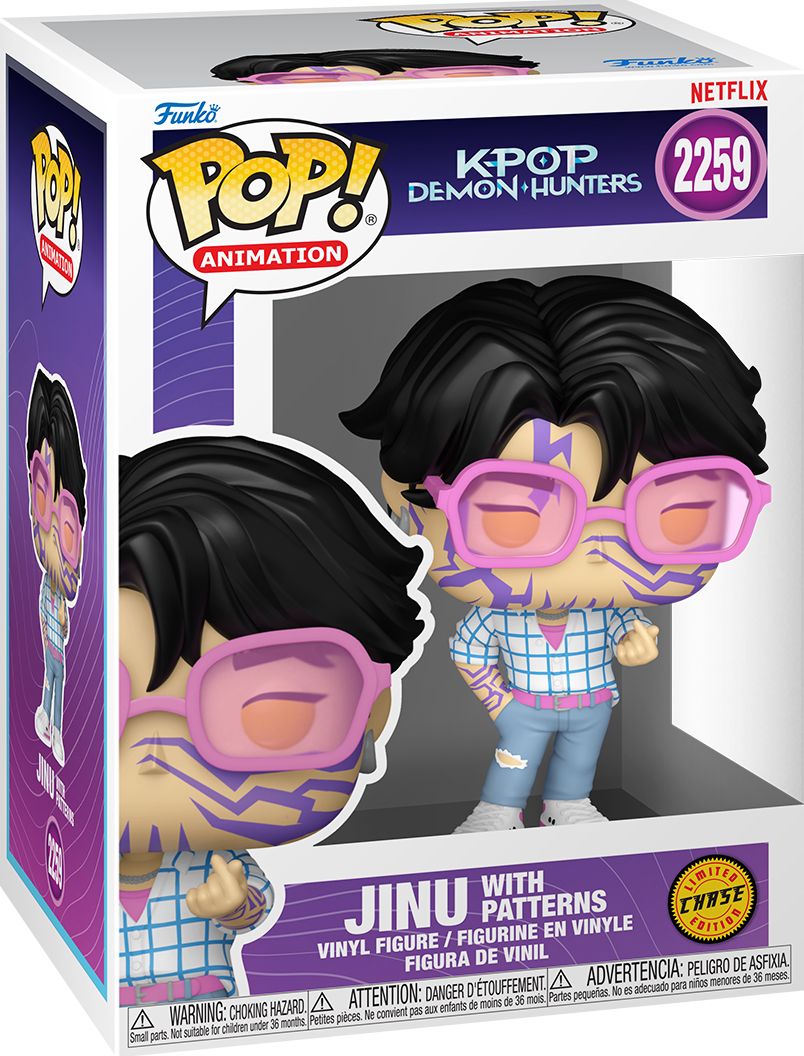 Funko POP! Animation: KPop Demon Hunters, Jinu , 1/6 chance for Chase