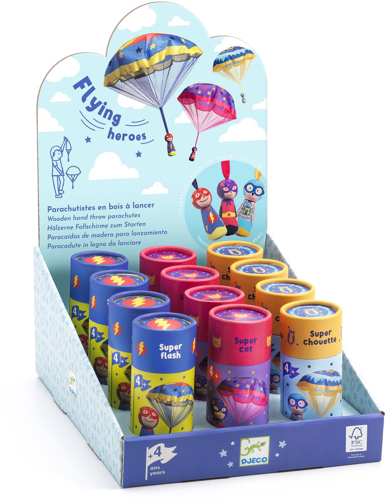 Flying Heroes Parachutists