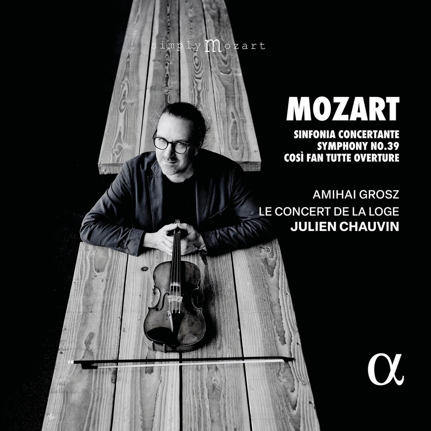 Mozart: Sinfonia Concertante; Symphony No. 39; Così fan tutte Overture