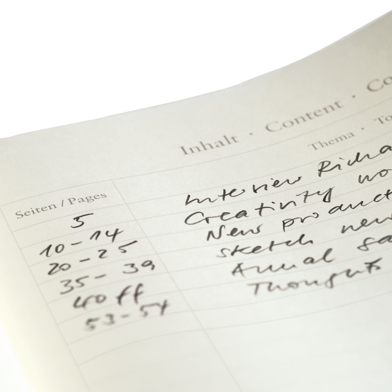 Leuchtturm Black Paperback Ruled Page Notebook