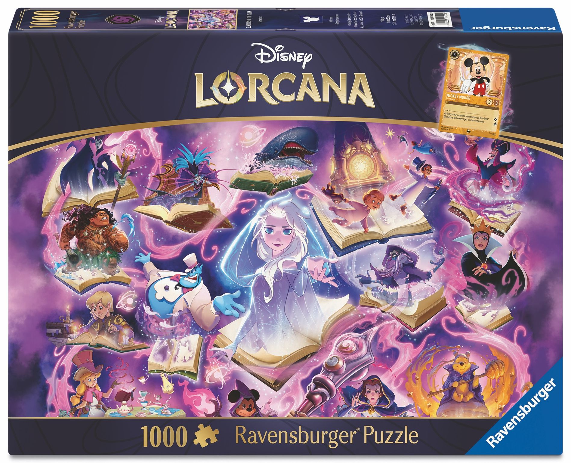 Disney Lorcana Glimmers of the Realm - Amethyst 1000 Piece Puzzle