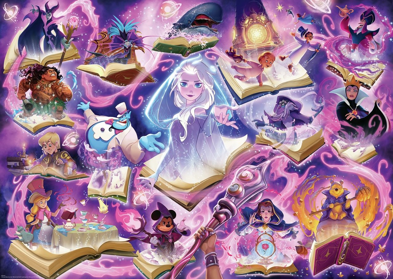 Disney Lorcana Glimmers of the Realm - Amethyst 1000 Piece Puzzle